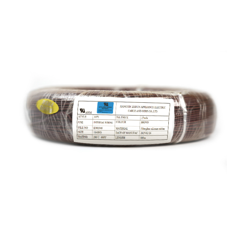 UL3071/3074/3075 Met gevlochten siliconendraad UL3071/3074/3075 Met gevlochten siliconendraad